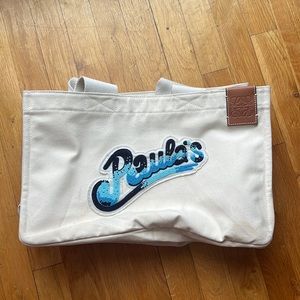 Paula’s Ibiza Loewe canvas tote